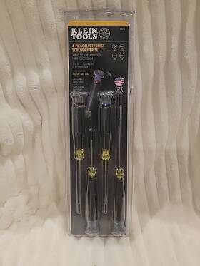 85613 Klein Tools 85615 Electronics 4 Piece Screwdriver Set