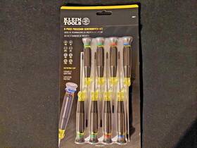 85617 Klein Tools 8-piece Precision Screwdriver Set Slotted Phillips Torx Model