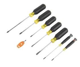 85808 Klein Tools All-purpose Screwdriver Set 8 Pc