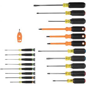 85820 Klein Tools Color-coded Screwdriver Set 20 Pc