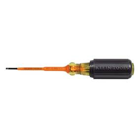 Klein Tools B00j9s35ow 607-3-ins Insulated Screwdriver Made In Usa 3/32-inch Cabinet Tip
