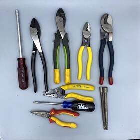 Hhd-1 Klein Tools Bundle 10x / Greenlee Ideal Malco Tool Assortment Wire Cutters
