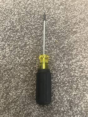 Kle-612-4 Klein Tools Terminal Block Screwdriver 1/8-inch Cabinet Tb-din