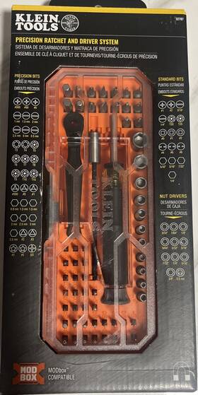 Sr1740352 Klein Tools 32787 60 Bit Precision Ratchet And Driver System