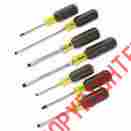 92644850769 Kln85076 Kln-85076 Klein Tools 7-piece Cushion-grip Screwdriver Set 7