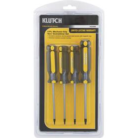 2312180 Klutch Torx Screwdriver Set - 4-pc