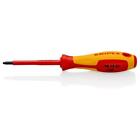 Knipex 98 12 01 Insulated Drive Screwdriver Sq1 3 1/8 Inch