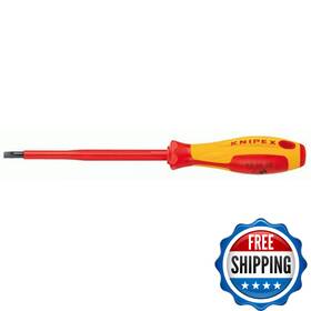 Knipex B003kqx184 98 20 65 Screwdriver For Slotted Screws 65mm