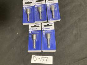 0280422 Kobalt 3/8 Inch Magnetic Nut Driver Hex Shank Qty 5