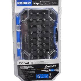 0858721 Kobalt 33 Pc Power Driving Set