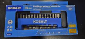 Kobalt 099198533407 Ratcheting Bit Driver And Socket Set