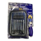 123210 Kobalt Tools Speed Fit Ratcheting Nutsetter Set 15 Piece Model New Blue