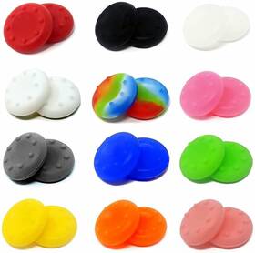 Kongchan 749655676122 24-pack Anti-slip Silicone Thumb Grips Caps High-sensitivity Joystick Silic