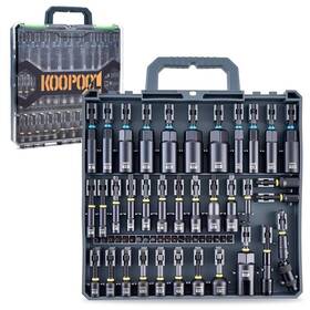B0dksrr1z2 Koopool Impact Socket Set Magnetic Nut Driver Bit Kit - S2/cr-v Steel