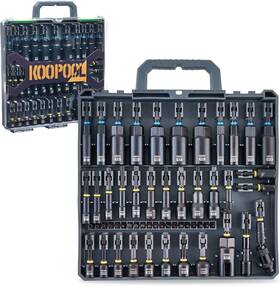 Np99240753 Koopool Impact Magnetic Nut Driver Set 55pcs Bit Deep D