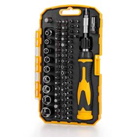 Krebs 974889210093 Ratcheting Screwdriver Set 73piece Magnetic Wrench And Electronics Pr