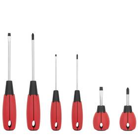 Kurui 850040420128 Magnetic Screwdriver Set 6-piece Screw Drivers Tool 3 Phillips And Fla