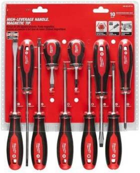 48-22-2710 Labzu 445025896864 Milwaukee 10-piece Screwdriver Set