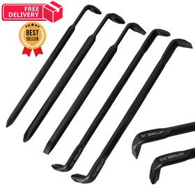 560561 Lattook Right Angle Offset Screwdriver Set 5pcs 90 Degree Z-type And Black