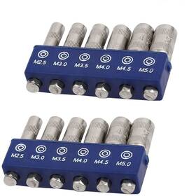 Ldexin 604213503954 12 Pcs Power Nut Driver Drill Bit Set 5/32 Inch Hex Socket Adapter Bolt Drivers