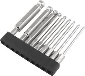 Ldexin210716-0027 Ldexin 9pcs Ball End Hex Head Screwdriver Bits Set 1.5mm 2mm 2.5mm 3mm 4mm 5mm 6mm 8mm