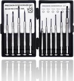 Leeyofun 705353276033 11 Pcs Mini Precision Screwdriver Set Small For Electronics Toy