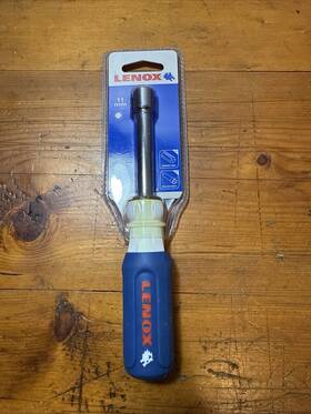 Lenox 082472221831 11 Mm Nut Driver #22183 New Sealed 2005
