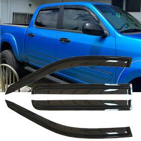 94710 Lifeinfinity Original 4pcs Rain Guards Set Outside Mount Window Deflectors Side V