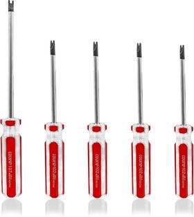 Litoexpe 445038667666 5 Pcs Magnetic Spanner Screwdriver Set U-type Screws