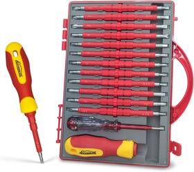 Hr024 Llc 26 Pcs 1000v Insulated Screwdriver Set Magnetic Tip Electrician Tools Kit Hr024 Llc 26 Pcs 1000v Insulated Screwdriver Set Magnetic Tip Electrician Tools Kit