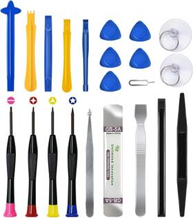 Lmq 313031318304 22 Piece Professional Electronics Opening Pry Screwdriver Set Multiple Functions