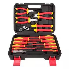 Lukyamzn 313090678685 Vde Certified 14-piece Insulated Electrician Tool Set Magnetic Phillips Slotted