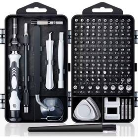 Lukyamzn 445029069011 122 In 1 Precision Screwdriver Kit With 101 Magnetic Drill Bits For Electronics