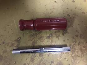 6-in-one Lutz 052427240071 Multi End Screwdriver Red New Free Shipping