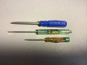 22210 Lutz 3 Usa Pocket Clips - 2-in-1 Screwdriver Fuller Awl Alexander Level