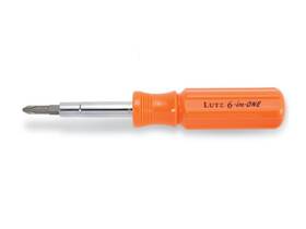 Lutz 600434181636 6-in-screwdriver - Orange