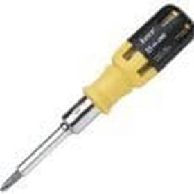 498559 Lutz Tools 15-in-1 Ratchet Screwdriver-yellow/black By