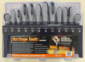 Lyman 011516712608 Heritage Screwdriver Set 12 Piece
