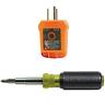 M2o41406kit Klein Tools Screwdriver And Nut Driver Gfci Receptacle 092644414060