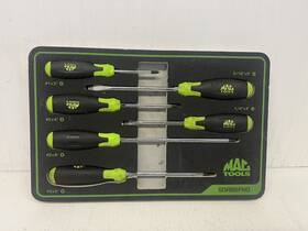 Sdrb6fng Mac Tools 6pc. Screwdriver Set In Foam Green