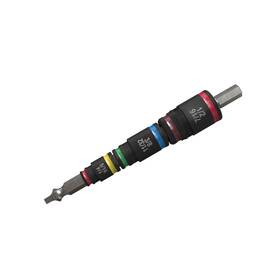 Mts2 Malco 7-in-1 C-rhex Flip Bit Socket Set With 3 Cleanable Reversible And