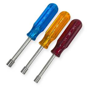 Nd-12 Malco Nd-10 Nd-8 1/4 5/16 3/8 Nut Driver Set 3 Pcs