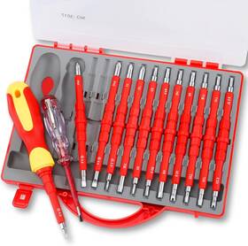 Jn100 Masjenbu 1000v Insulated Screwdriver Set For Electrician All In One 24 Pcs Strong Magnet