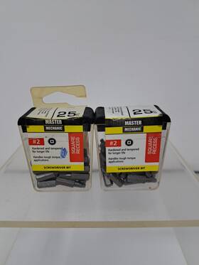 129291 Master Mechanic 2pk. #2 Recess Tips