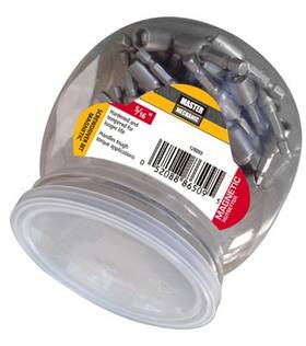 129293 Master Mechanic 50 Pack - Magnetic Nut Setter 5/16 X 1.75 Inch