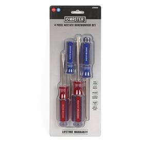 Gs20200608002 Master Mechanic 6 Pack - 4-pc. Acetate Screwdriver Set