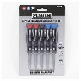 Gstv20200301 Master Mechanic 6 Pack - 5-pc. Precision Screwdriver Set