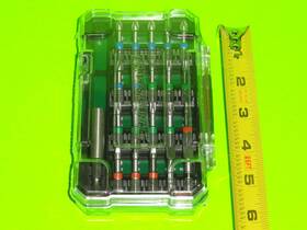236-9200 Masterforce 21 Pc Impact Drill Drive Bit Phillips Square Star Slotted Magnetic Holder