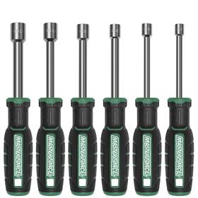 Momf-3008 Masterforce 6 Piece Set Hex Metric Bolt Nut Driver Deep Hollow Shaft Automotive Hand Tool