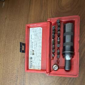 T5-t20 Matco Tools Sd02pb 3/8 Inch Impact Bit Driver Set 23pc Includes Case